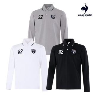 【LE COQ SPORTIF 公雞】長袖POLO衫 男女款-4色-LWU21042 LWU22042