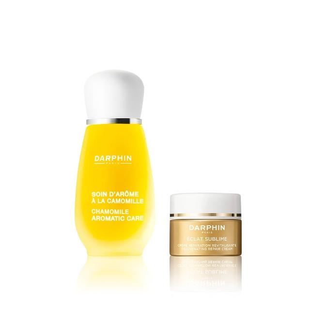 【DARPHIN 朵法】甘菊精露舒緩亮澤組(甘菊芳香精露15ml)