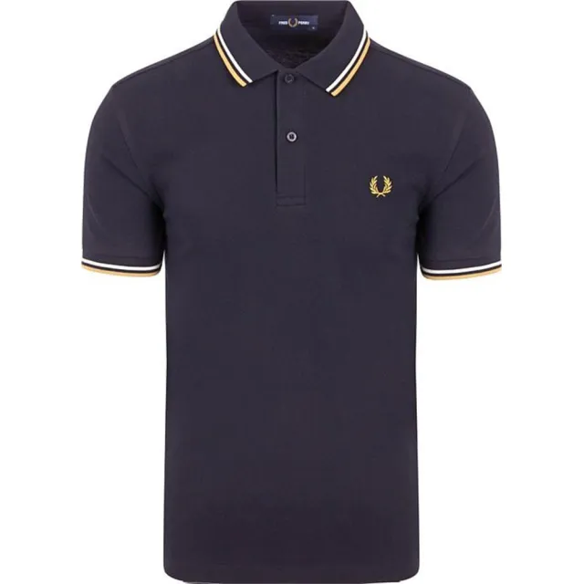 【FRED PERRY】男生 POLO衫 經典刺繡LOGO 麥穗 桂冠 短