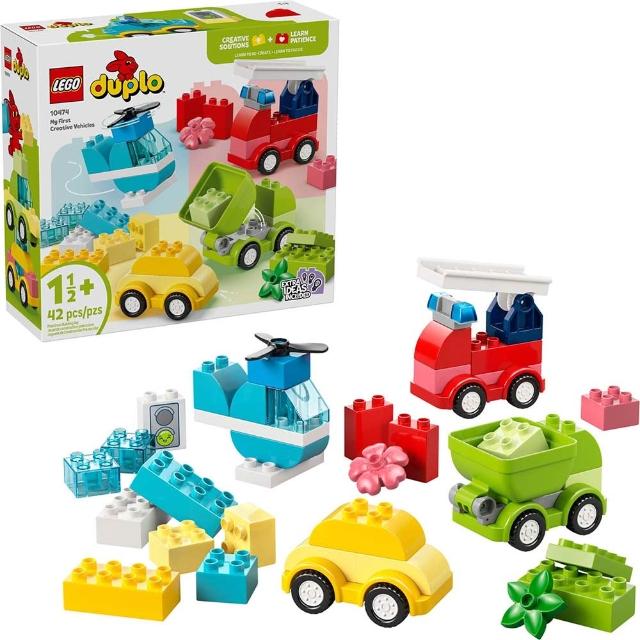 【LEGO 樂高】10474 得寶系列 - 創意交通工具