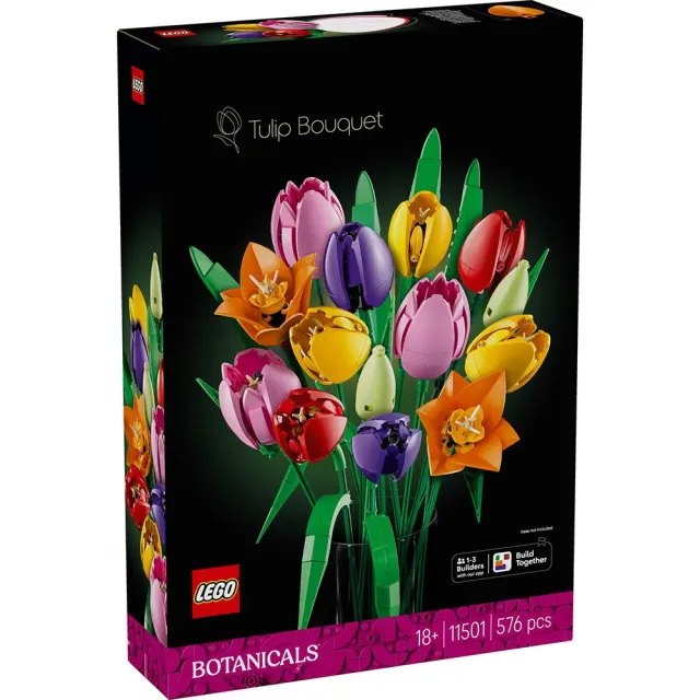 LEGO 樂高】11501 花藝系列- 鬱金香花束- momo購物網- 好評推薦-2026年5月