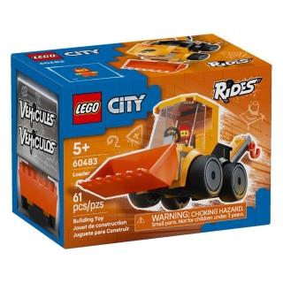【LEGO 樂高】60483 城市系列 - Rides 工程裝載機