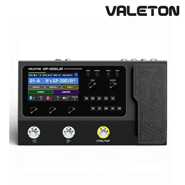 【VALETON】GP-200JR 綜合效果器/打造完美音色(GP200JR 錄音 混音 綜效 演出 教學)