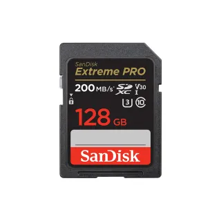 【SanDisk 晟碟】Extreme Pro SDXC UHS-I記憶卡128GB(公司貨)
