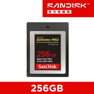 【SanDisk 晟碟】Extreme PRO CFexpress Type B 記憶卡 256GB(公司貨)