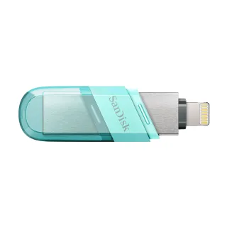 【SanDisk 晟碟】iXpand Flip 隨身碟薄荷綠 128GB(公司貨)