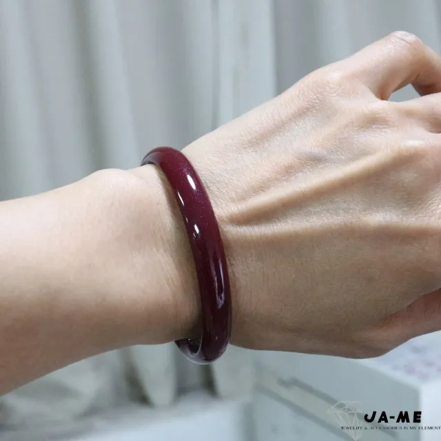 【JA-ME】硃砂 紫晶砂心經手鐲(年終慶/年貨節/招財開運/現貨)