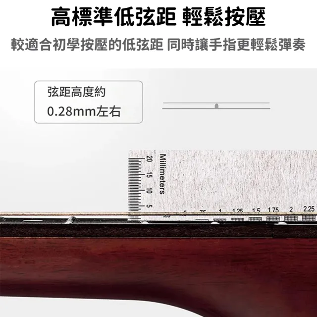 【F&L】木吉他 38吋木吉他 初學單板木吉他(新手練習 進階 學校社團 送加厚防水琴包 新手全套大禮包)