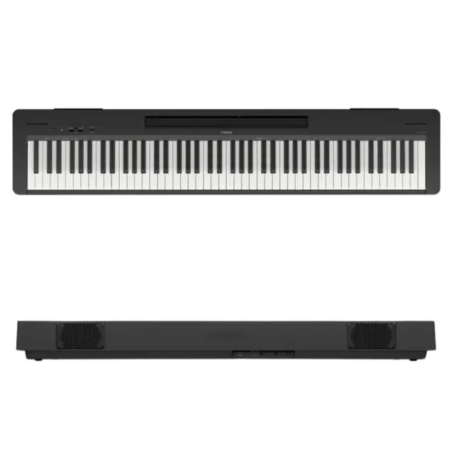【Yamaha 山葉音樂】P-145 88鍵 數位鋼琴/電鋼琴 黑色 全套組(原廠公司貨 商品皆有保固一年)