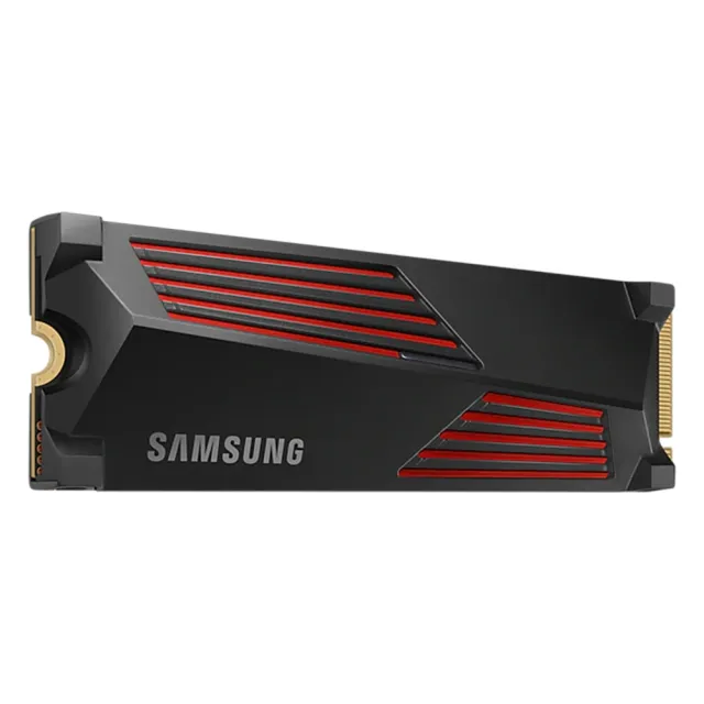 【Samsung 三星】990 PRO 1TB Gen4 PCIe SSD固態硬碟 含散熱(MZ-V9P1T0CW/5年保/7450MB/s/PS5適用)