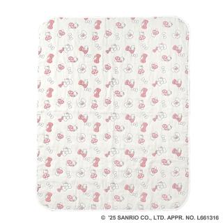 【Hoppetta】HELLO KITTY 三麗鷗聯名六層紗被(L被108cm×134cm、日本製冬暖夏涼四季款)