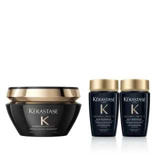 【KERASTASE 巴黎卡詩】黑鑽極萃逆時髮膜200ml(卡詩髮膜/護髮/修護)
