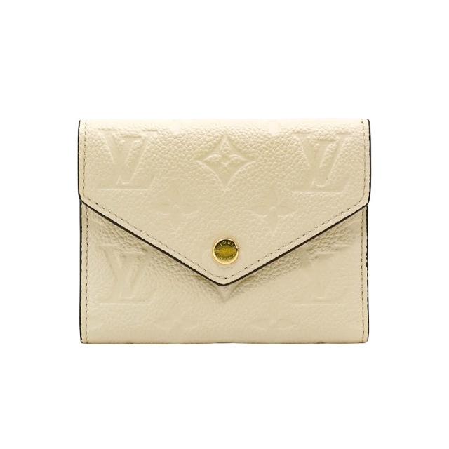 LV LOUIS VUITTON路易威登 M82344 Monogram VICTORINE 牛皮壓印零錢袋短夾