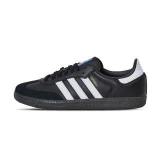 【adidas 愛迪達】Samba OG 男鞋 黑色 焦糖黑底 經典 麂皮 復古 經典 休閒鞋 B75807