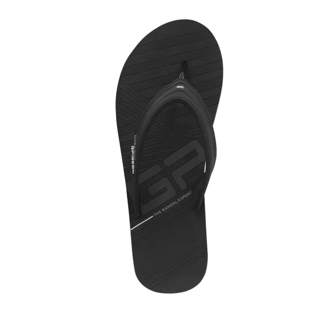 【G.P】男款極簡風海灘夾腳拖鞋G6178M-黑色(SIZE:40-45 共二色)