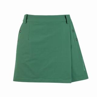 【PING】女款一片式蓄熱保暖高彈力褲裙-綠(吸濕排汗/GOLF/高爾夫短裙/RD25210-48)