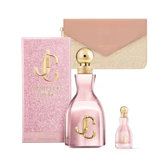【JIMMY CHOO】熾愛粉戀淡香精60m(贈戀戀粉金收納包+隨機小香乙瓶.專櫃公司貨)