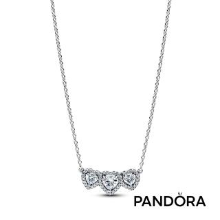 【Pandora 潘多拉】心心相印項鏈