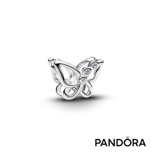 【Pandora 潘多拉】蝴蝶鏤空串飾