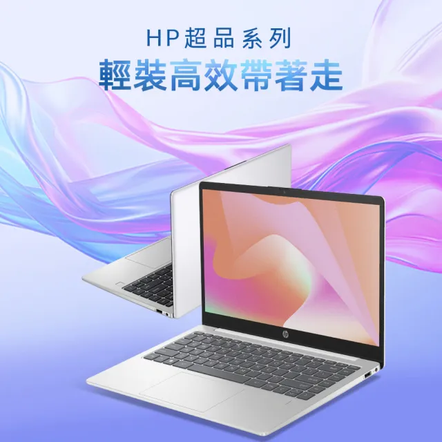 【HP 惠普】M365★14吋Ultra 7-155H輕薄效能筆電(Laptop 14-ep1205TU/24G/512G/W11/星河銀)