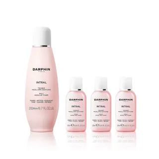 【DARPHIN 朵法】粉紅淨膚洗卸組(全效舒緩淨膚水200ml)