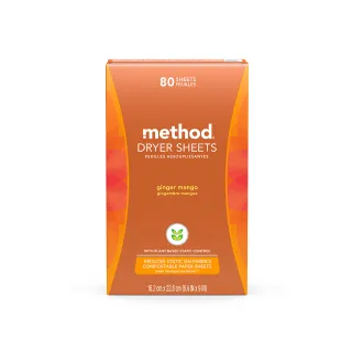 【Method 美則】香氛柔軟烘衣片80入-夏日甜心(愛戀 幸福 癮誘香氛)