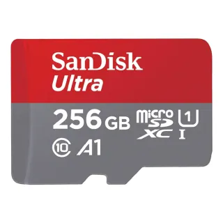 【SanDisk 晟碟】256GB 150MB/s Ultra microSDXC 小卡 Class10 U1 A1 記憶卡