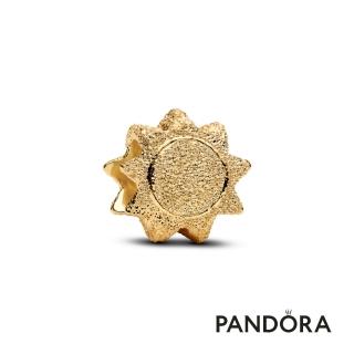 【Pandora 潘多拉】暖陽霧金迷你串飾-飾品/情人節禮物/生日禮/鍍14k金