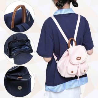 【LEESA】迷你包\小背包\後背包\隨身包\帆布包\通勤包\多巴胺\包包\背包\學生書包\小眾設