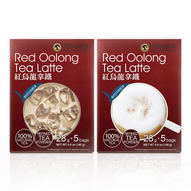 【金品茗茶】經典奶茶x1盒(28gx5入/盒；紅烏龍純奶茶/黑烏龍純奶茶/紅烏龍拿鐵/草莓紅烏龍純奶)