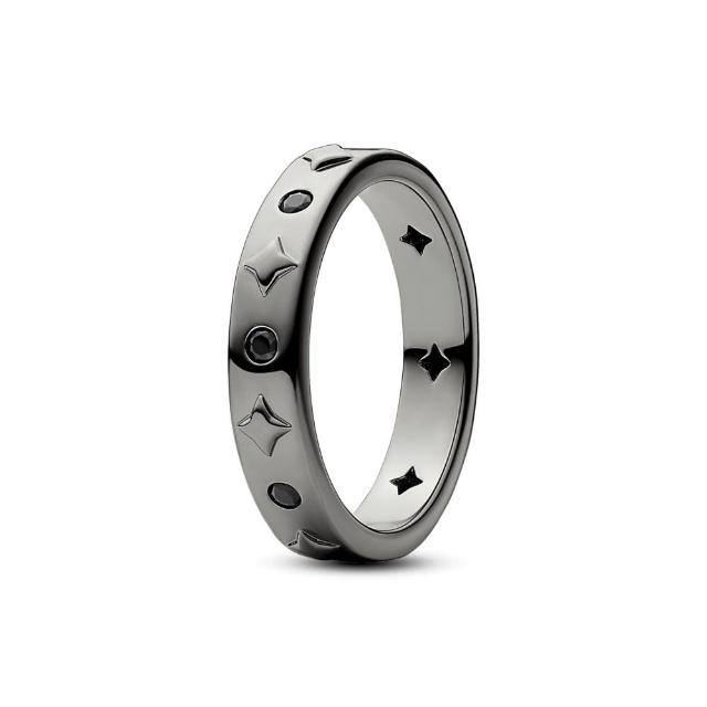 【Pandora 官方直營】曜黑寶石戒指-絕版品