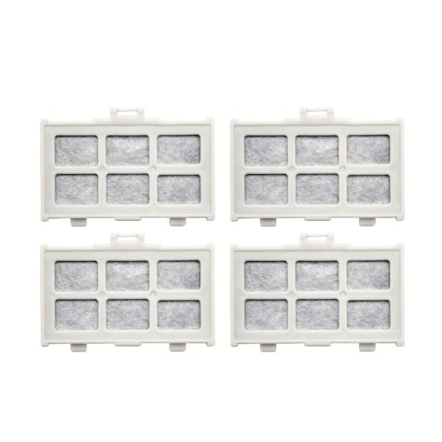 【蟎著媽】濾網4入優惠組(適用 日立 HITACHI 自動製冰盒濾芯 自動製冰 加水箱 RJK-30 冰箱濾網)
