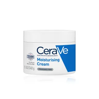 【CeraVe 適樂膚】長效潤澤修護霜(340g/臉部身體乳霜)