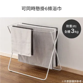【NITORI 宜得利家居】網購限定 浴巾架 FC10 WH EC(網購限定 浴巾架 浴巾)