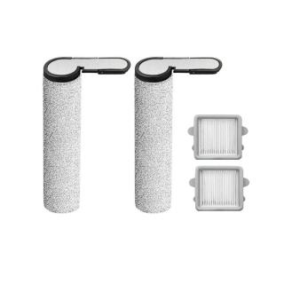 齊格科技 石頭洗地機 Roborock F25 RT Ultra ACE COMB 副廠耗材(絨毛滾刷2入+濾網2入)