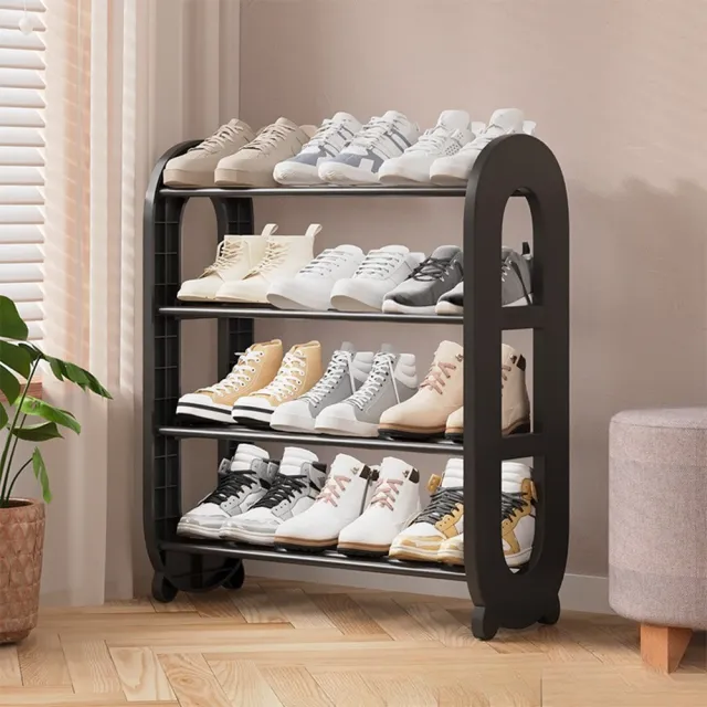 【Quality 聚家】現代簡約鞋櫃 多功能鞋架 家用多層鞋櫃 三層（60*23*46CM）(加寬層距 承重力強 安裝快捷)