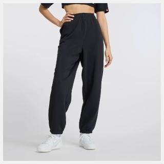 【NEW BALANCE】長褲 女 運動褲 毛圈布 美規 黑 WP41500BK