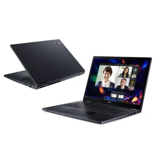 【Acer 宏碁】14吋i5十核商用翻轉觸控筆電(TMP414RN-53-5881/Ci51335U/16G/512G/W11Pro)