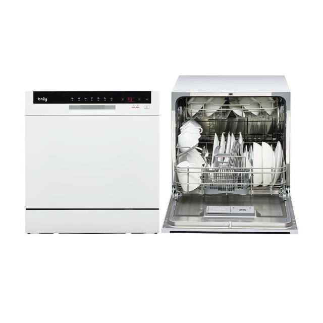 【only】即將缺貨↘高CP款8-9人份桌上型智慧洗碗機OKD08-M22美型白(獨立式/可嵌入/雙層更好用)