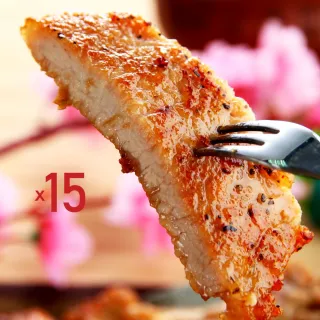 【金園排骨】老店特級厚切排骨15片組(買2組送去皮去骨雞腿鹽酥雞)