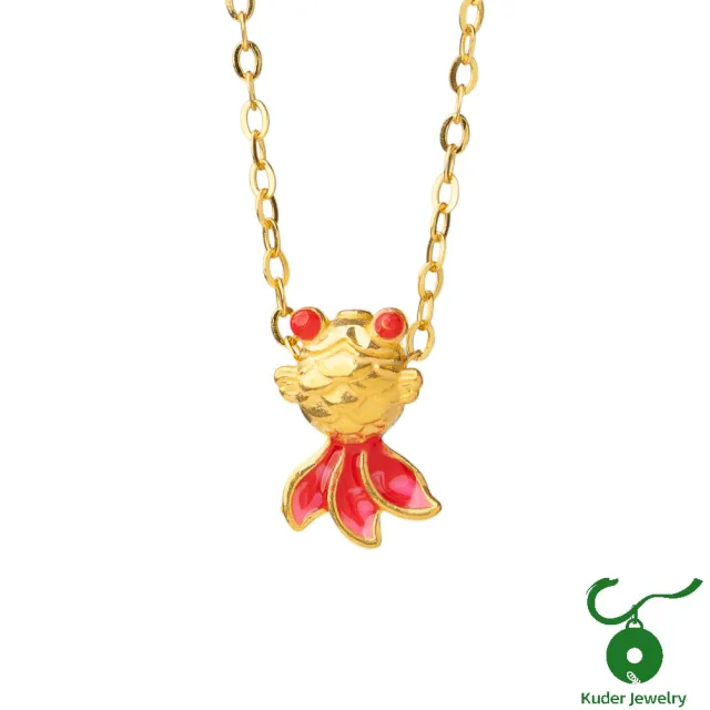 【K.D.J 圓融珠寶】999黃金手鍊/項鍊買一送小金馬墜(多選1)