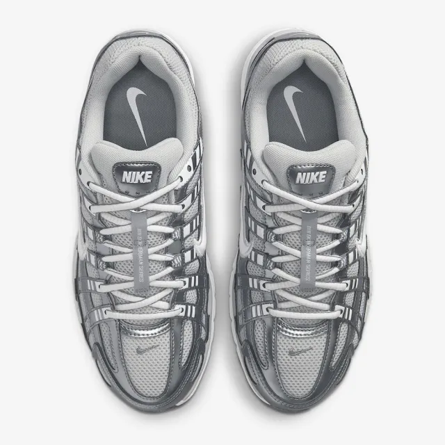 【NIKE 耐吉】W P-6000 運動鞋 休閒鞋 女鞋 耐穿 復古 穿搭 灰銀 IO3496-001