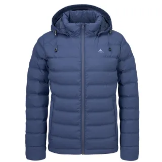 【ATUNAS 歐都納】女HEAT CORE蓄熱保暖羽絨外套(A1GA2529W靛藍/防潑水/防風/休閒/旅遊/百搭款)