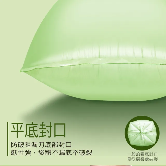 【家簡塵除】防漏抗蟑檸檬香氛環保垃圾袋-小S 3捲入(共69張±3張/15L)