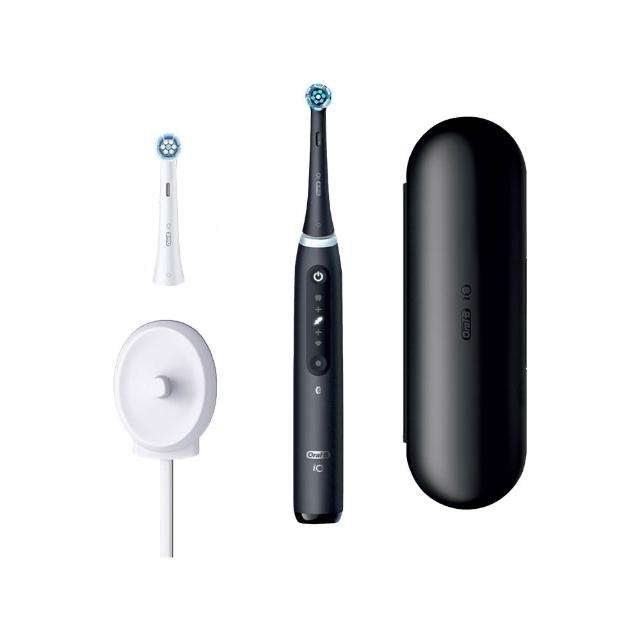 【德國百靈Oral-B-】iO TECH 微磁電動牙刷-黑