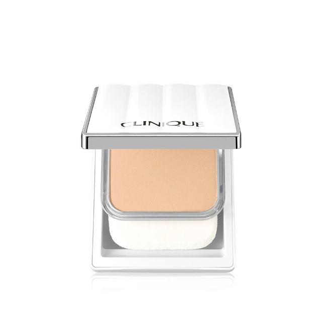 即期品【CLINIQUE 倩碧】勻淨光透水波光粉餅SPF27/PA++++ 粉蕊(不含粉盒)