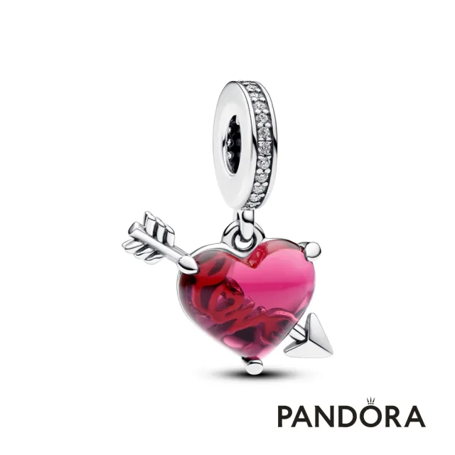【Pandora 潘多拉】一見鍾情 Murano 琉璃吊飾
