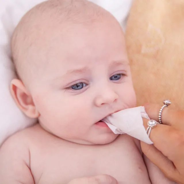 【brush baby】嬰兒口腔/乳牙清潔手指棉巾-多款可選