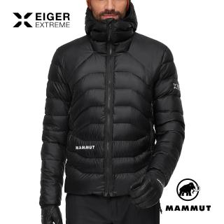 【Mammut 長毛象】Eiger Nordwand Light Down IN Hooded 極限艾格保暖連帽外套 黑色 男款 #1013-04050