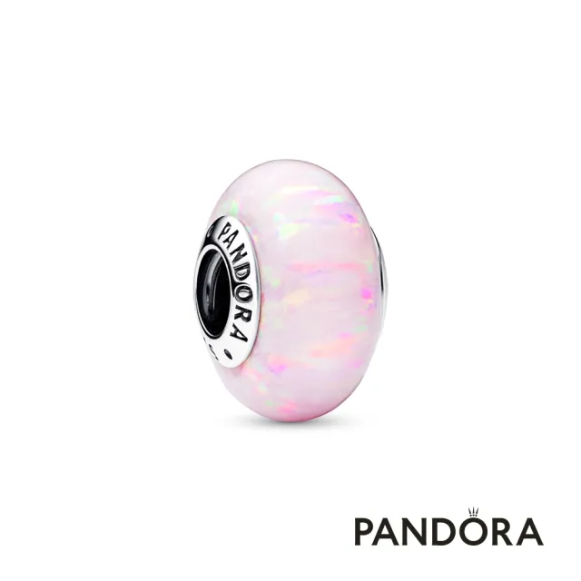 【Pandora 潘多拉】幻彩粉紅串飾